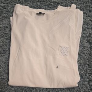 Express Cream Pima Cotton Tee